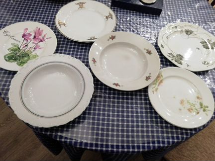 Тарелки СССР коллекционные