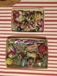 Ретро ёлочные игрушки СССР