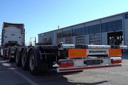 4 х оси BPW контейнеровоз Kassbohrer SHG универсал