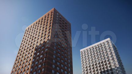 1-к квартира, 39.3 м², 6/22 эт.