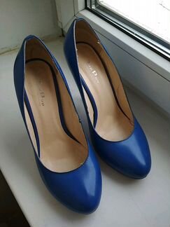 Туфли синие 39