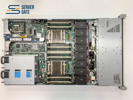 HP DL360p G8 4LFF 2x E5-2697V2 512 GB