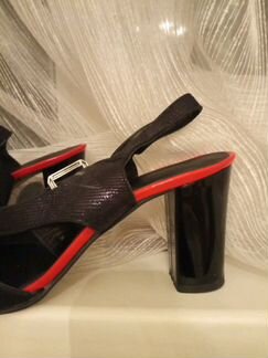 Босоножки туфли кожа