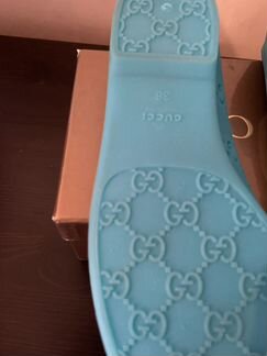 Резиновые балетки Gucci