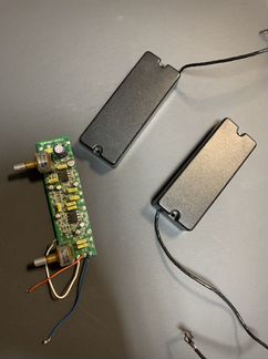 Активные звкосниматели для 8 струнной гитары (Carv