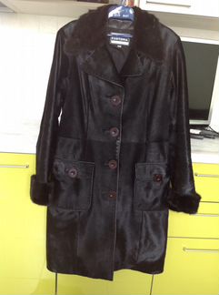 Меховое пальто 48 размер