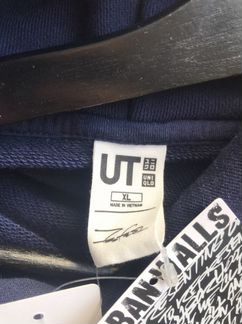 Толстовка futura laboratories futura 2000 uniqlo
