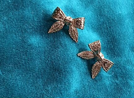 Сережки бантики accessorize