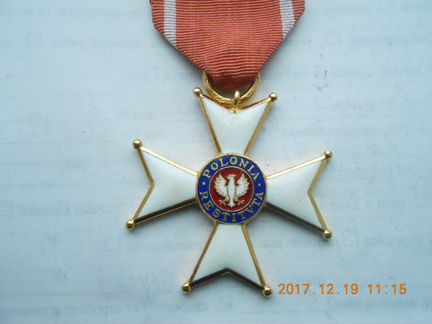 Наградные кресты и медали Польши