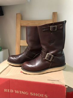 Кожаные сапоги 2970 red wings engineer 38 размер