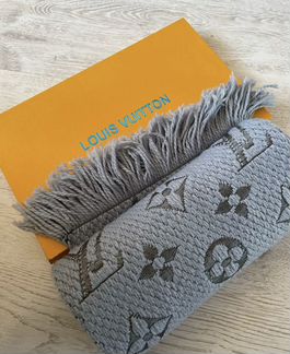 Шарф палантин louis vuitton теплый зима