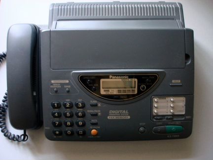 Факс телефон Panasonic KX-F800 автоответчик
