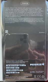 iPhone 11 pro max 256gb новый
