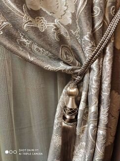 Шторы портьерные Вензеля