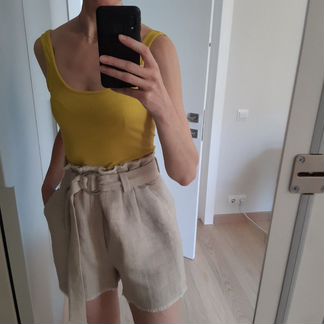 Элегантный топ майка футболка Massimo Dutti