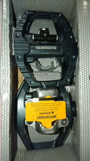 Гибридные педали Shimano PD-EH500 grey