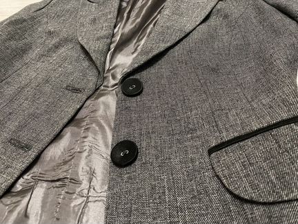 Пиджак (жакет) женский серый