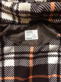 Детская куртка на европейскую зиму на рост 120 см