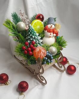 Мыльный букет Новогодний