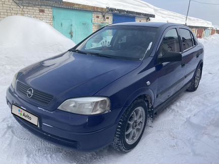 Opel Astra 1.6 МТ, 2001, 318 500 км