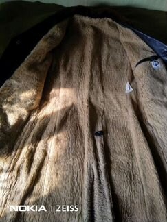 Кожаное пальто