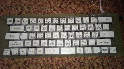Клавиатура для советской эвм