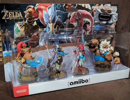 Nintendo Amiibo The Legend of Zelda botw Чемпионы