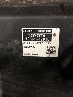 Эбу двс Toyota RAV4 30 1AZ-FE