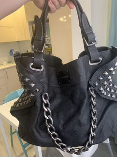 Сумка piere balmain натуральная кожа