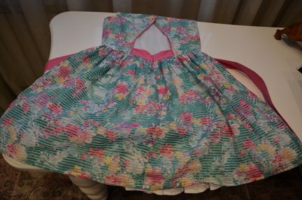 Цветочное, летнее платье на 158 см