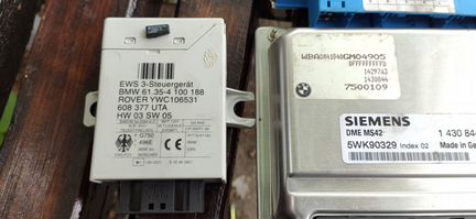 Bmw e39 эбу siemens DME MS 42 комплект М52ту