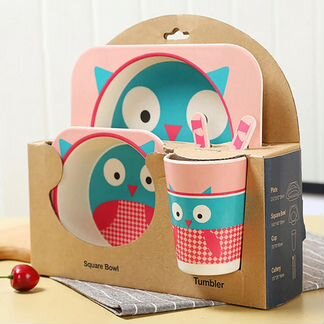 Наборы из бамбуковой посуды