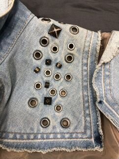 Джинсовая куртка Alexander Mqueen