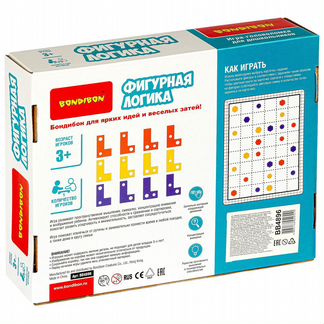 Логическая игра Bondibon для дошкольников, 