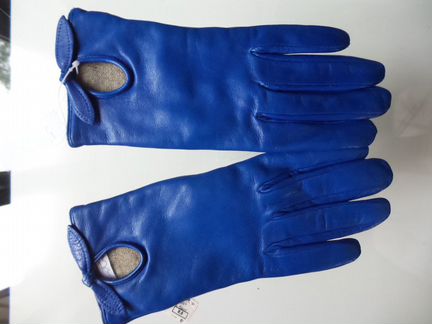 Новые утепленные кожаные перчатки Intrend