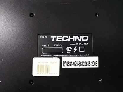 Схема ts lcd 1505 - 89 фото