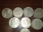 Монеты 100руб. 77шт.1993г