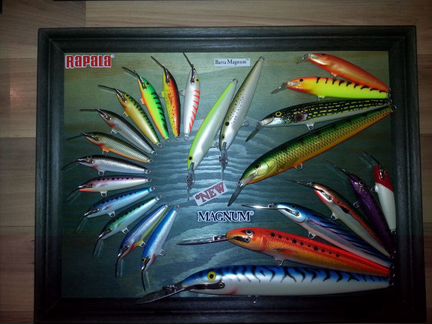 Продам набор воблеров и блесен Rapala