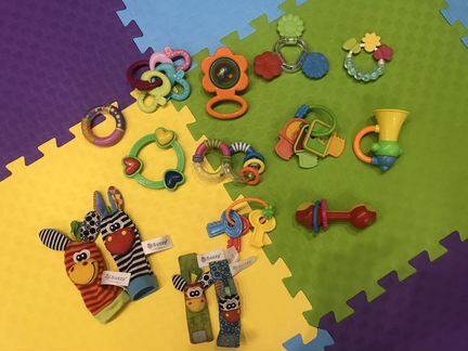 Развивающий коврик tiny love зоосад