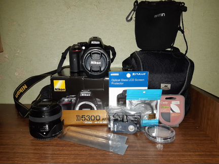 Фотоаппарат Nikon D5300 Kit 18-55 Комплект