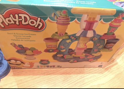 Play-doh(Фабрика мороженого)
