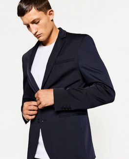 Пиджак Zara Man (темно-синий)