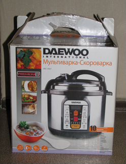 Мультиварка-скороварка Daewoo DEC-3567 1000Вт 5л