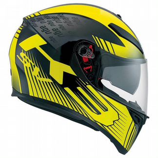 Мотошлем Интеграл AGV K-3 Sv Climpse / Черно-желты