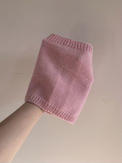 Комплект шапочка, снуд 12/18м handmade