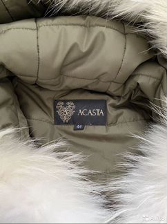 Парка женская с натуральным мехом