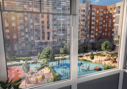 1-к квартира, 34.4 м², 13/17 эт.