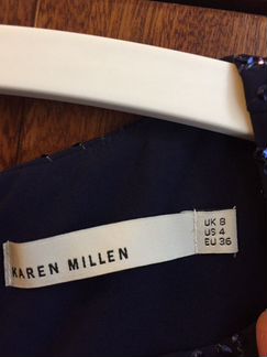 Платье с блестками Karen Millen р.36