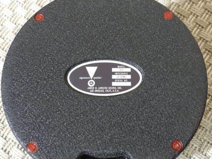 JBL 375 - 16 Ohms isww пара драйверов номера рядом