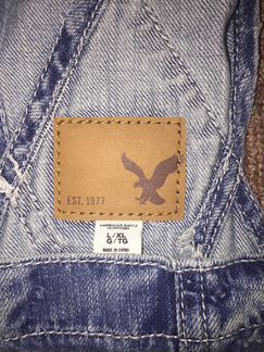 Джинсовый комбинезон American Eagle, размер L-XL